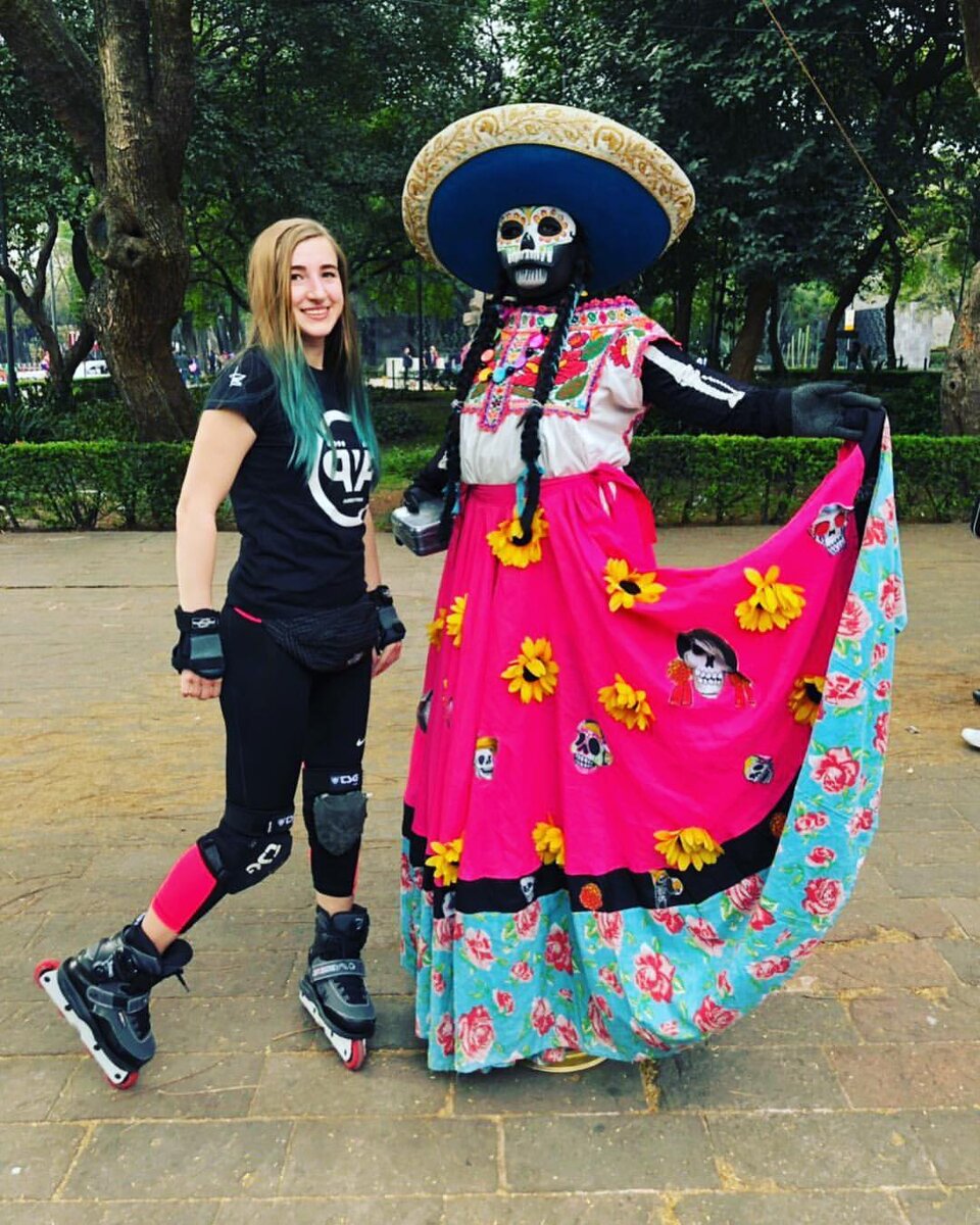 Мехико один из самых крупных мегаполисов мира. Три дня на роликах, и он готов!