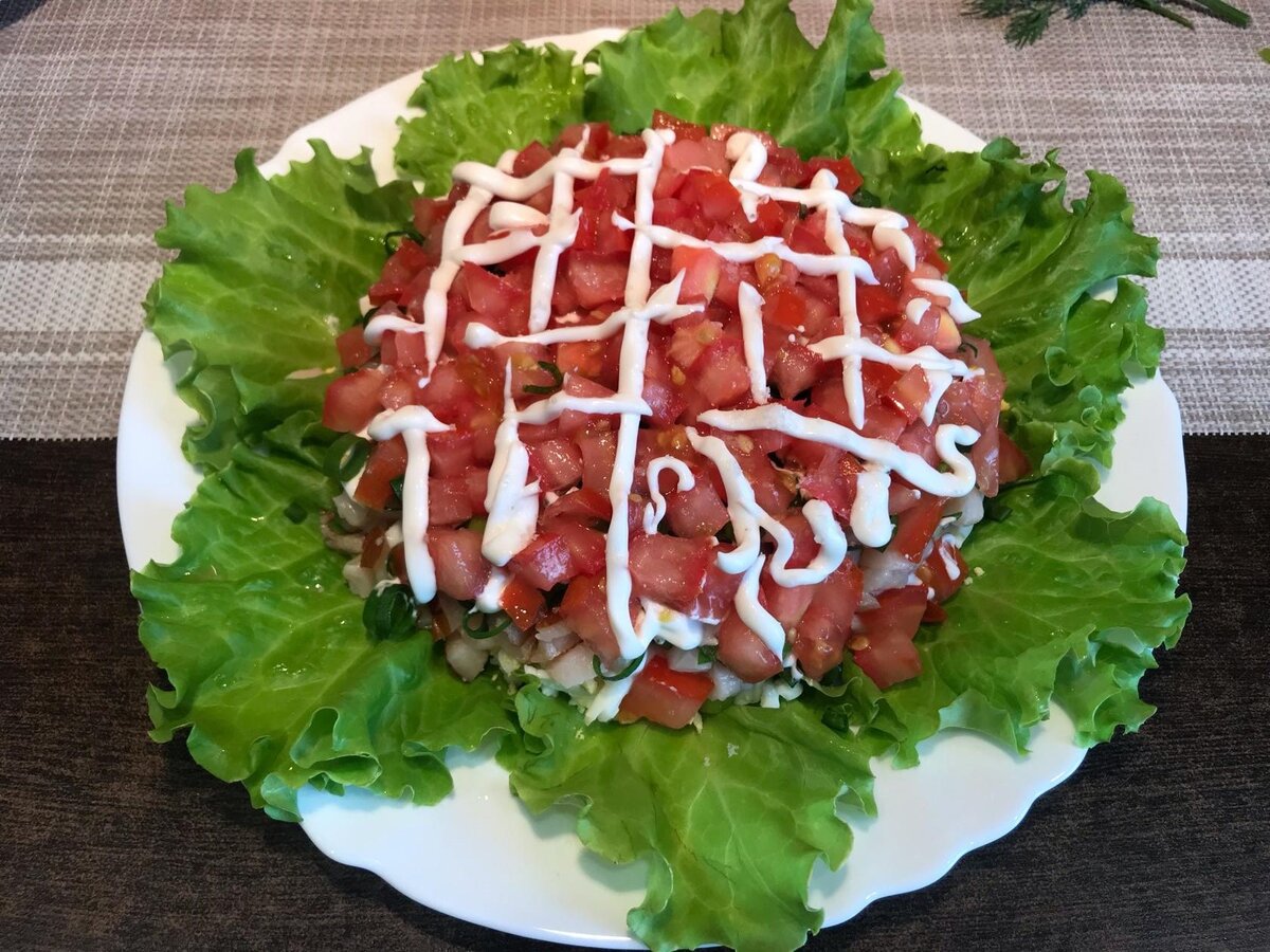 Вкусный салат на праздничный стол рецепты с фото пошагово