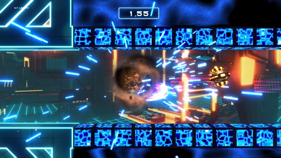 Исчезающие платформы, батуты, крутящиеся лазеры — с разнообразием тут всё в порядке.