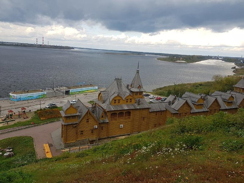 Вид со смотровой площадки Городца