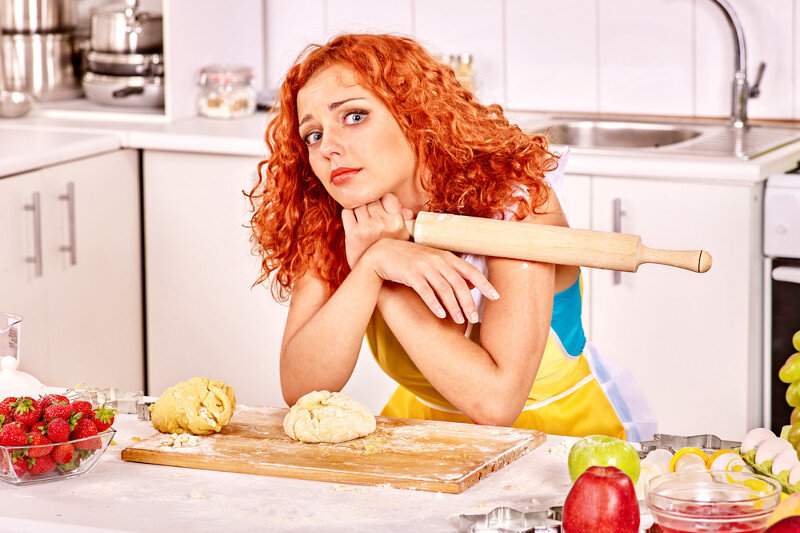 Женщина на кухне: за и против
