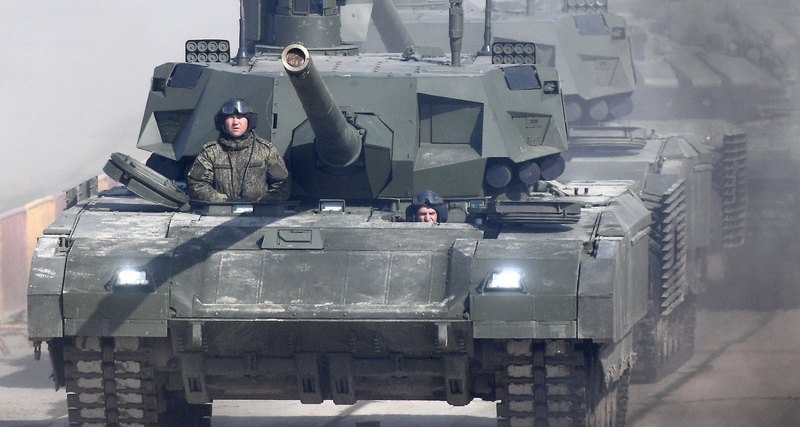 Танк на базе Т-14 "Армата".