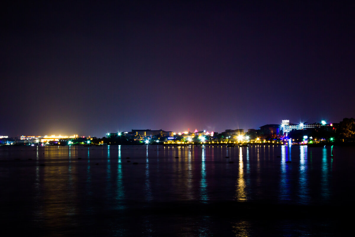 Пример того что может получится если приехать на курорт со штативом.