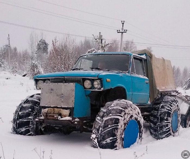 Вездеходы самоделки на шинах 11 самодельных автомобилей из России: нелепые и крутые Автокультура CARAKOOM Дзе