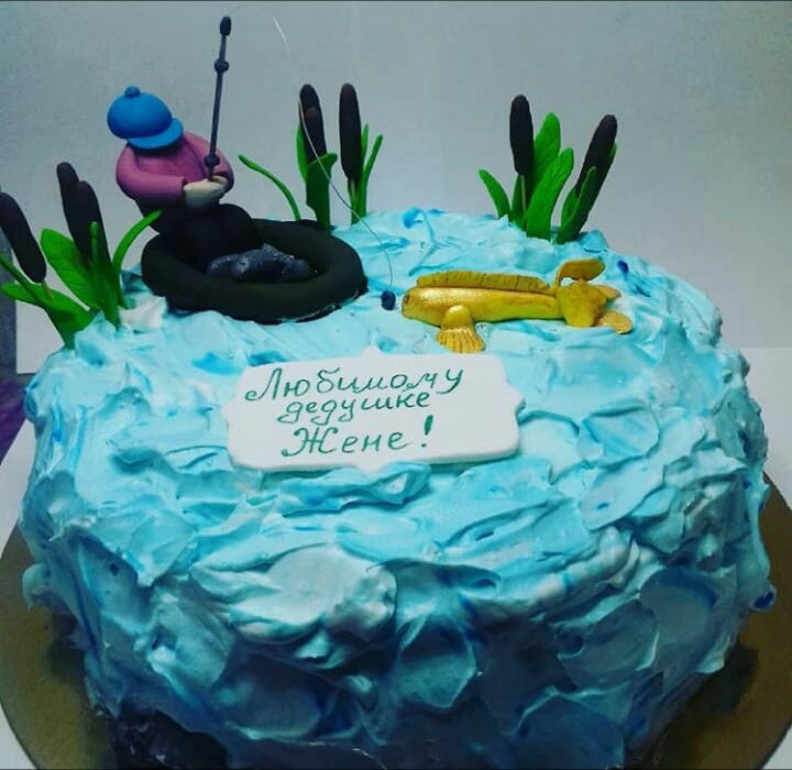 Фото личное. Торт "Молочная девочка ".