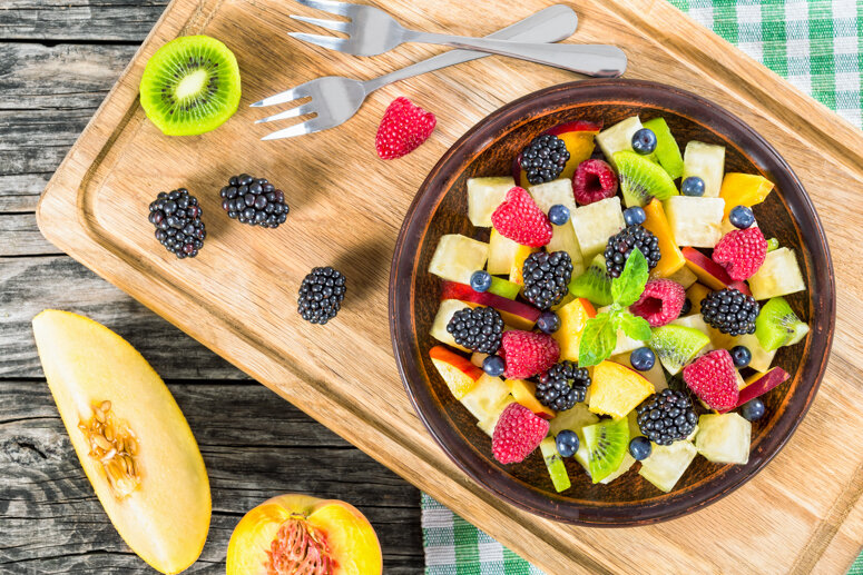 сыроедение, фруктовый салат