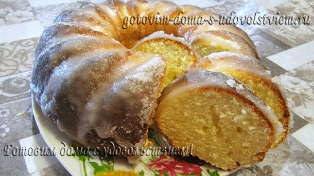 Творожный кекс