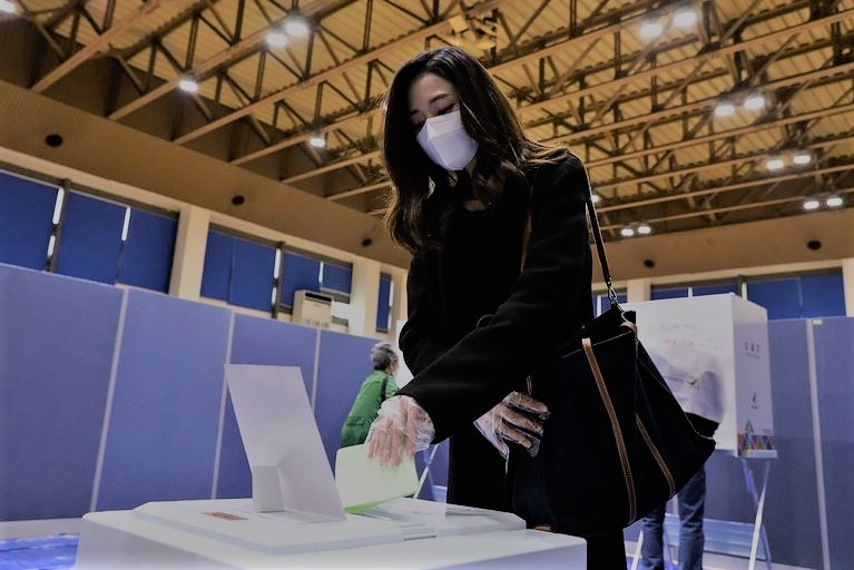 Выборы в Южной Корее