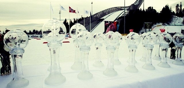 Хрустальные глобусы биатлона