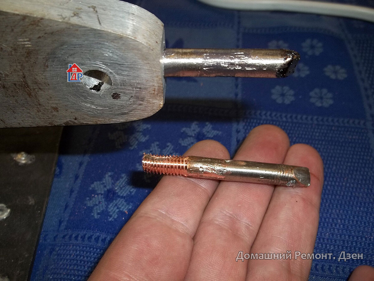 Установка жала от обычного паяльника