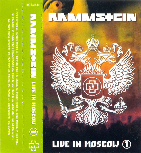 Песню rammstein moscow. Rammstein Moskau обложка. Rammstein Live in Moscow 2001. Рамштайн Москва Cover. Кассеты рамштайн обложка.