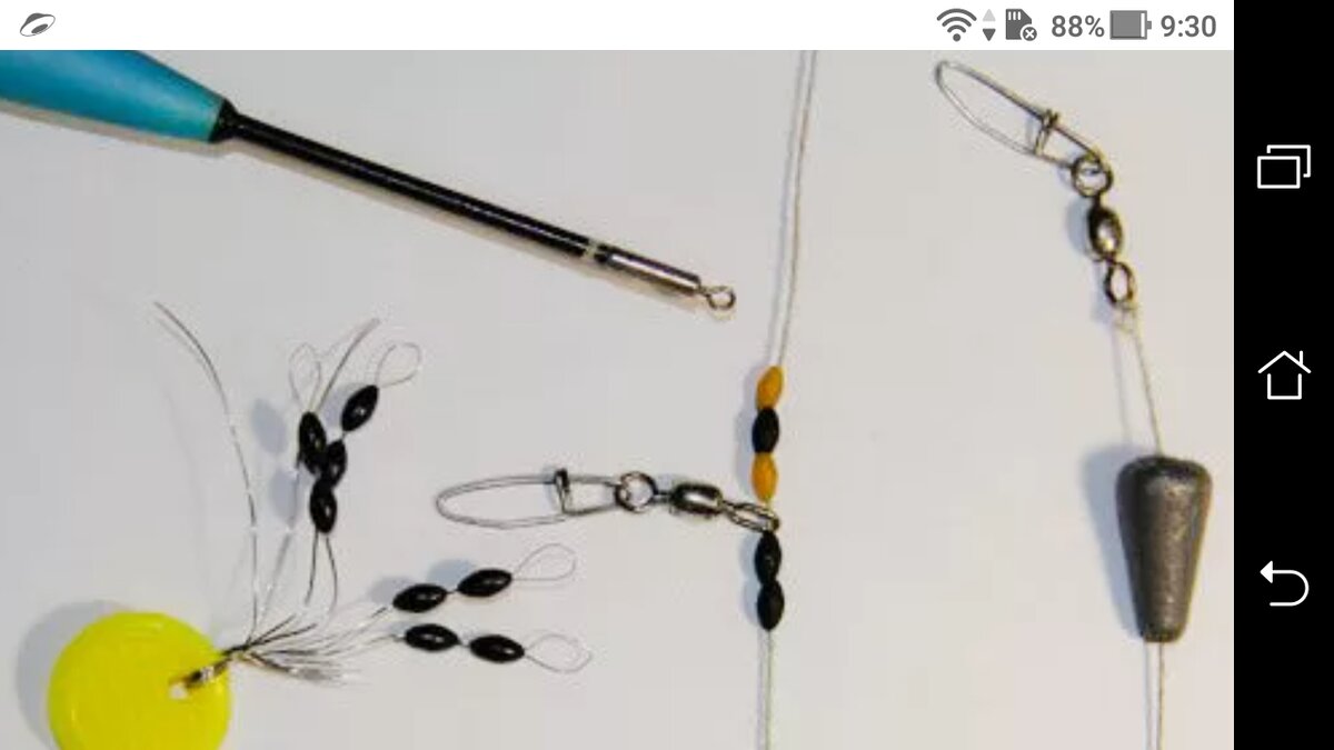 фото Как заменить грузило на удочке, если порвется леска