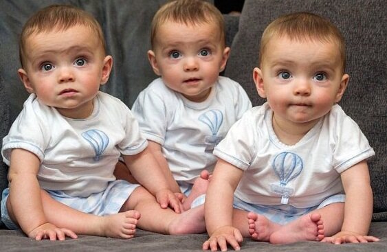 Тройняшки - это сильно неожиданно! 