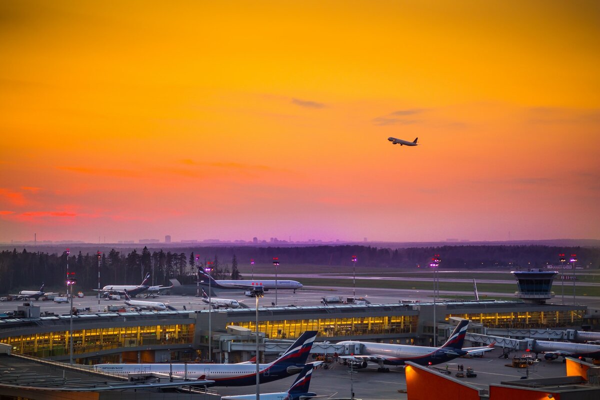 Аэропорт Шереметьево.