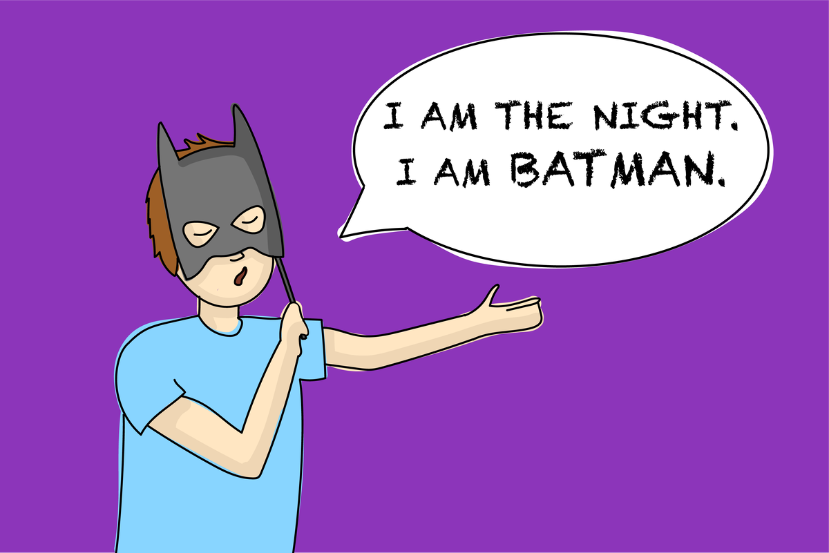 Иногда нужно побыть супергероем чтобы победить 