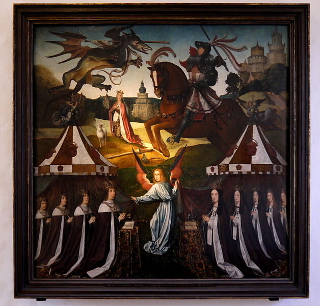 Семья короля Генриха VII и королевы Елизаветы Йоркской. Принц Эдмунд изображен последним сыном слева.  Изображение из открытых источников