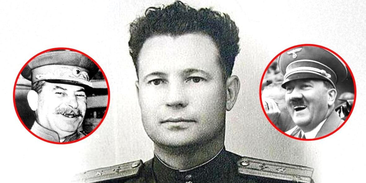 Советский летчик Николай Федоров