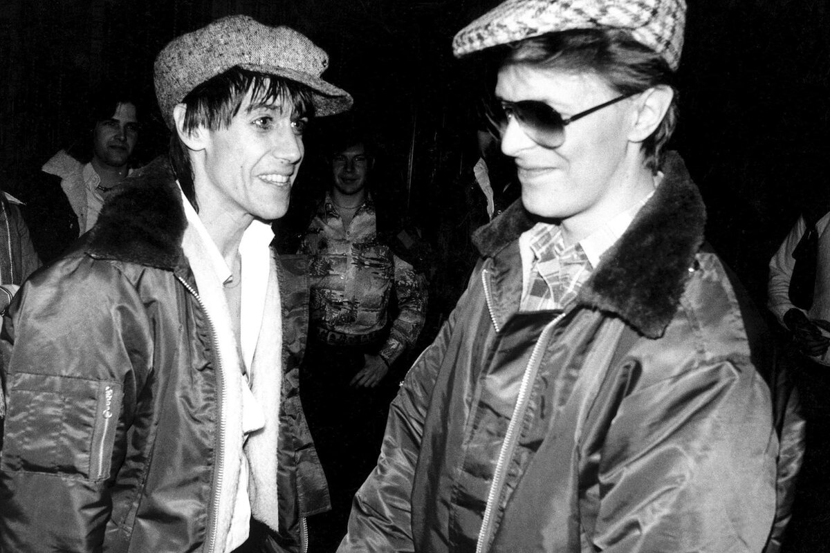 Игги Поп и Дэвид Боуи