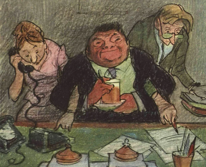 Из журнала "Крокодил" 1961 года