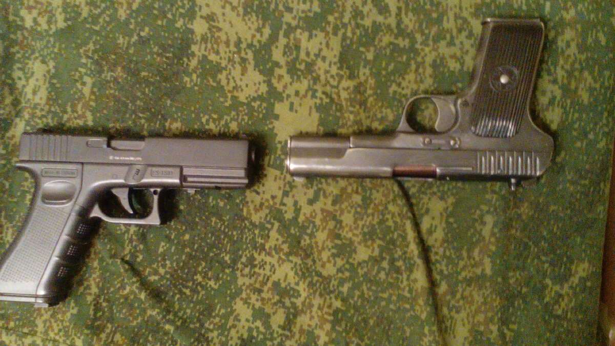 Глок в сравнении с ТТ