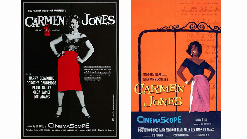 Постеры к фильму Carmen Jones