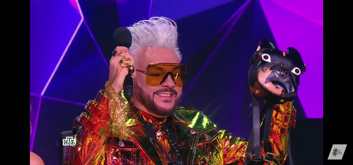 Скриншот кадра телевизионного шоу "Маска" 3 сезон 5 выпуск.