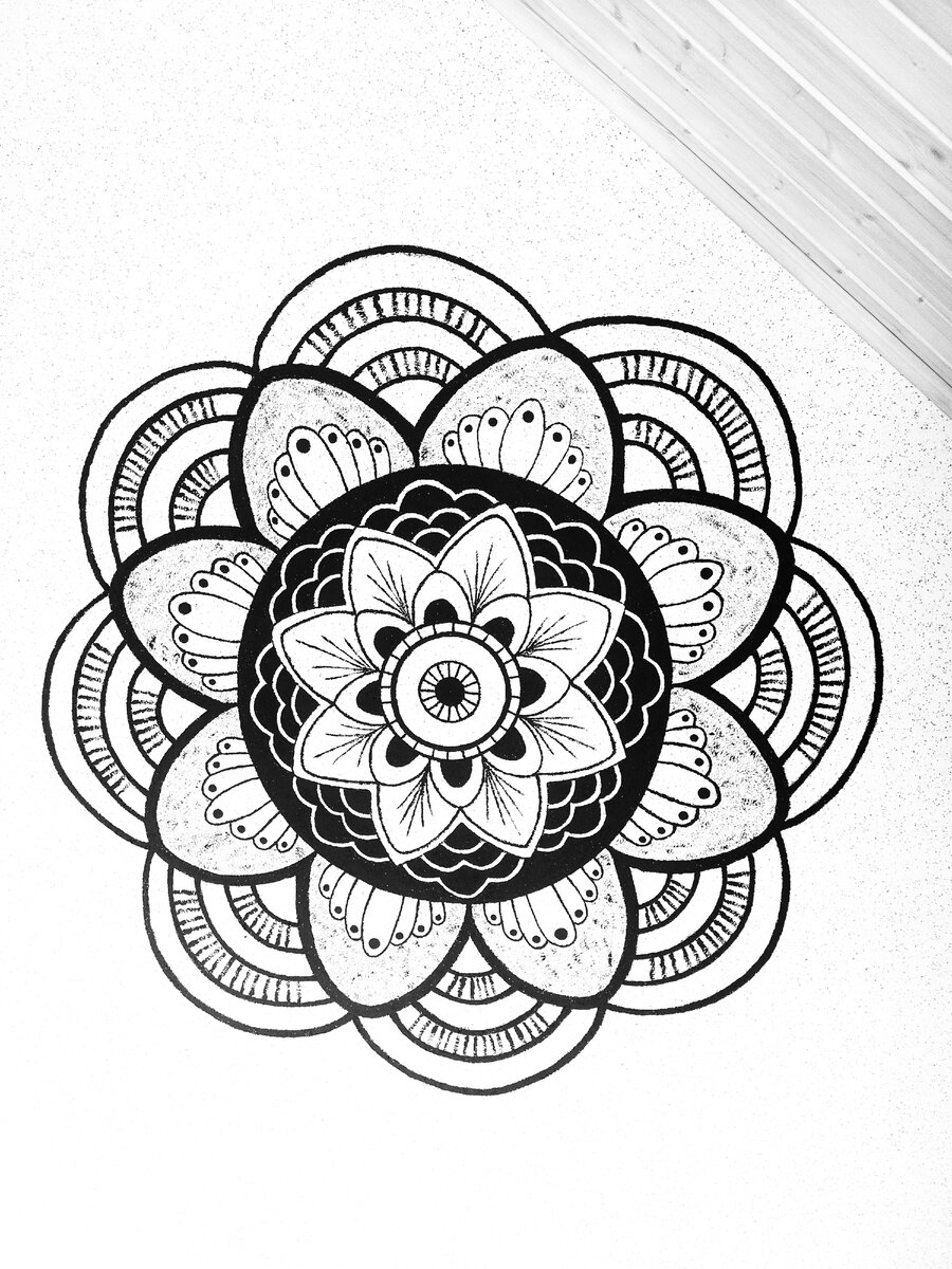 Мандала. Техники работы с эмоциями. Контейнирующая, ресурсная техника. 