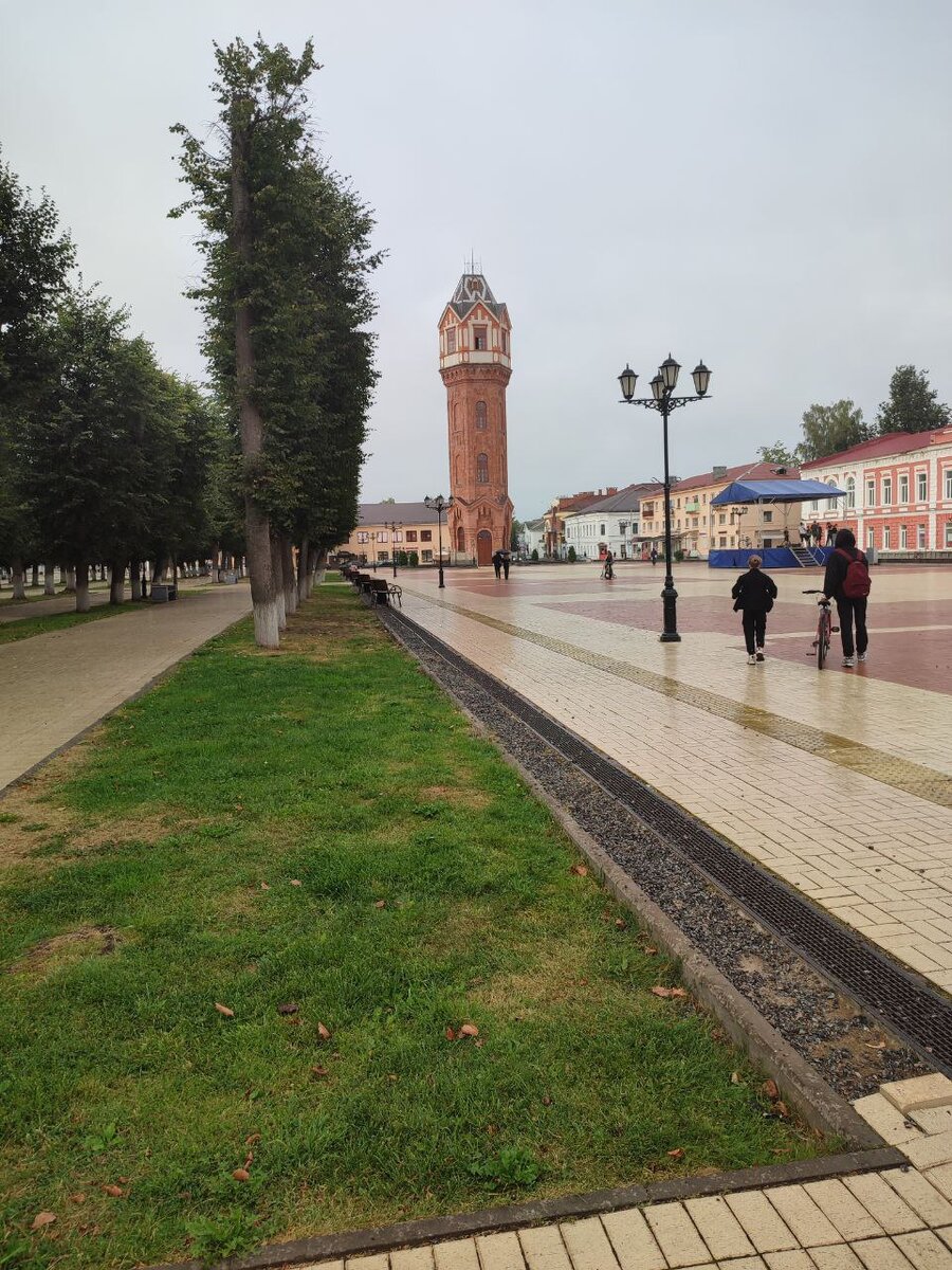 Старая Русса. Соборная площадь