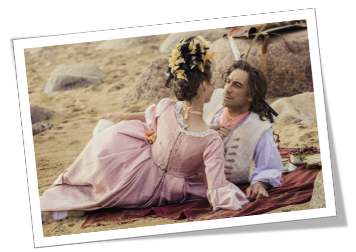 Кадр из сериала "Казанова в России". 