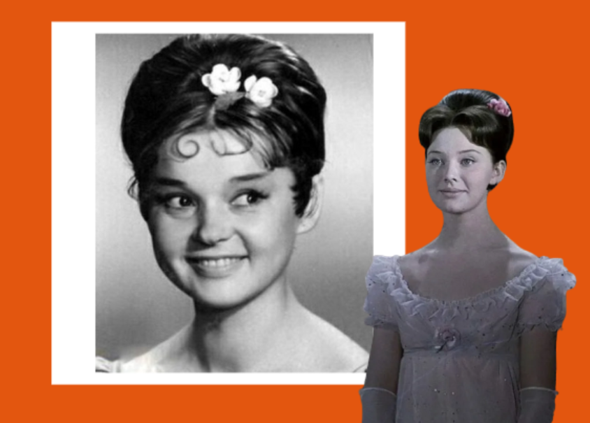 Гурченко на фотопробах Наташи Ростовой (слева), роль получила Савельева (справа) 