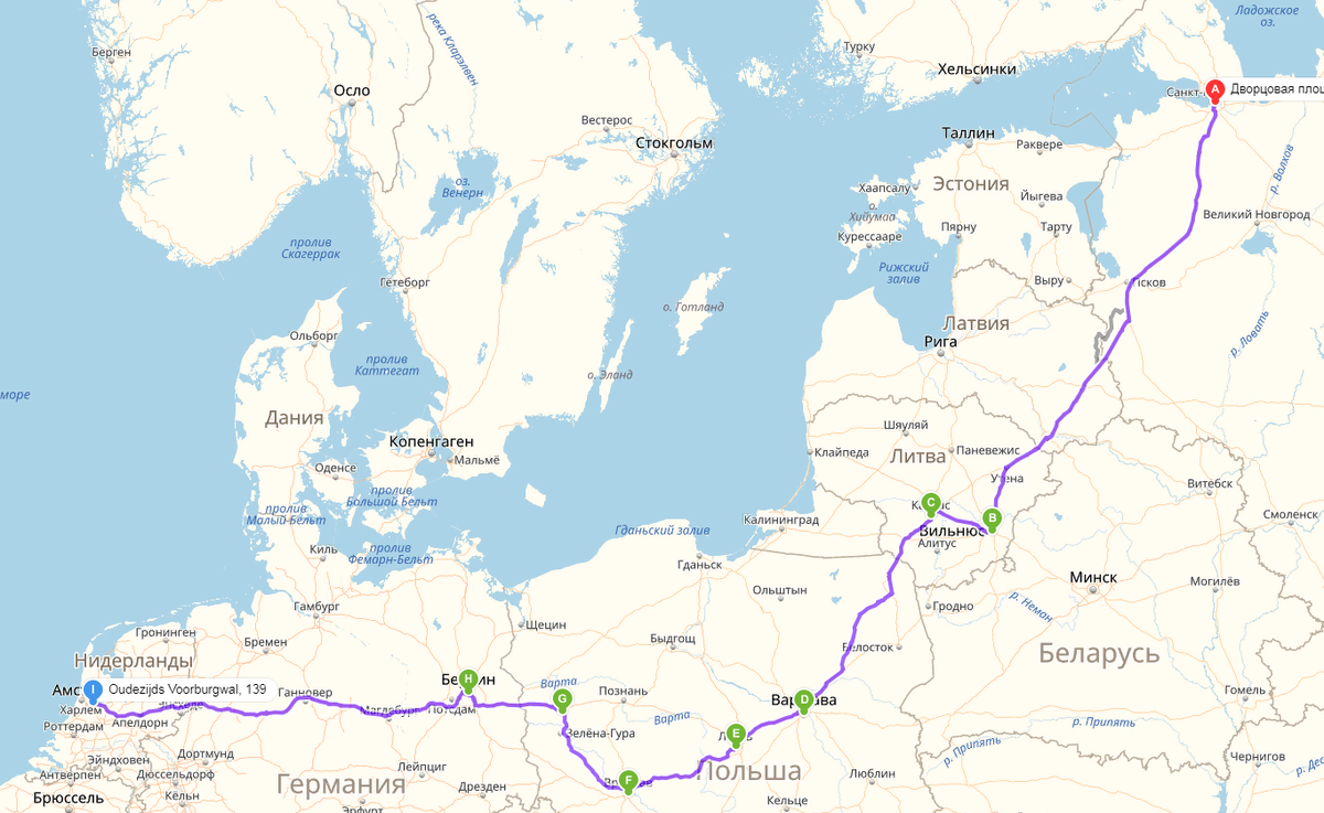 От санкт петербурга до таганрога. Морской путь Санкт-Петербург Роттердам. Питер и Калининград на карте. Калининград Дюссельдорф маршрут. Амстердам Калининград на карте.