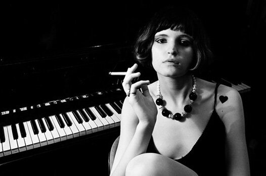 В молодости