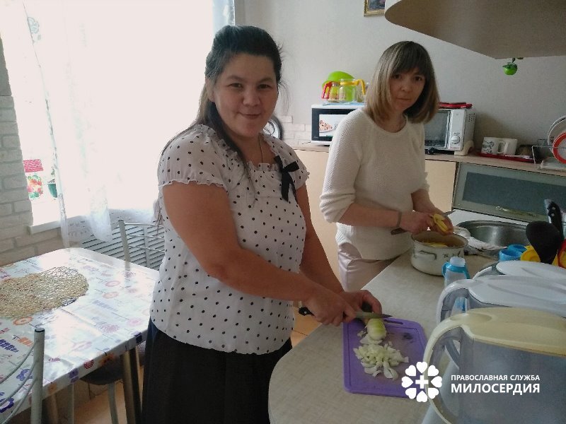 Хозяйственные мамочки приюта