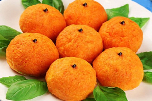 Веселая закуска «Мандаринки» — украсит любой праздничный стол