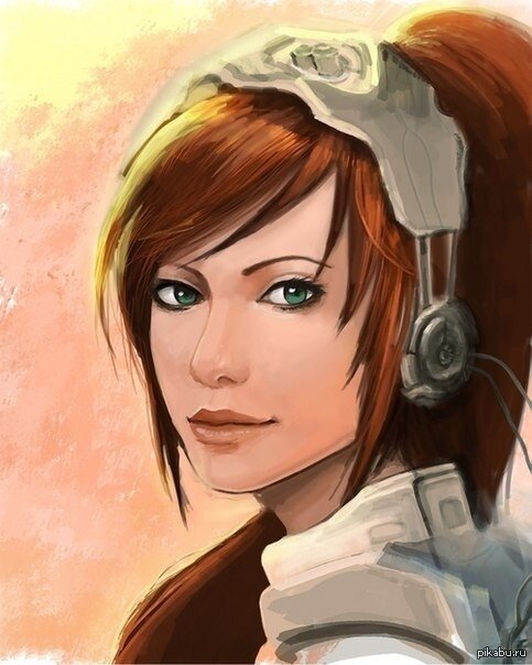 Сара Керриган, фан арт, источник pikabu.ru