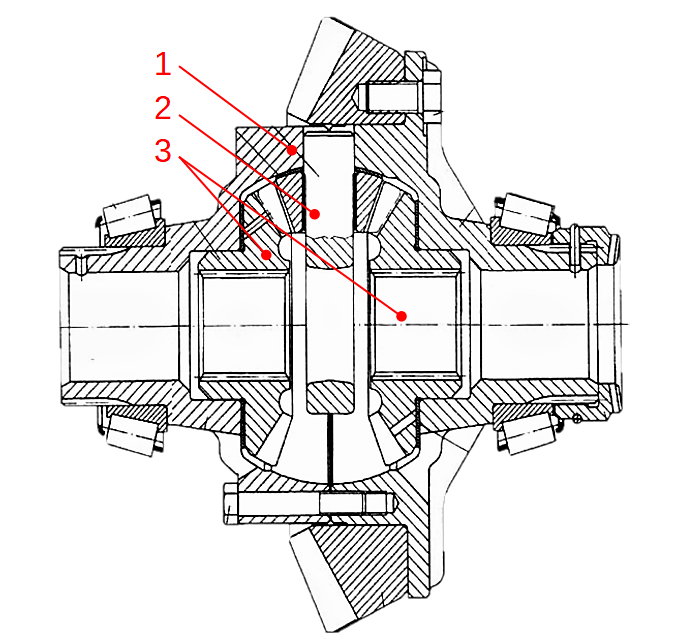 Сателлит дифференциала чертеж - 84 фото