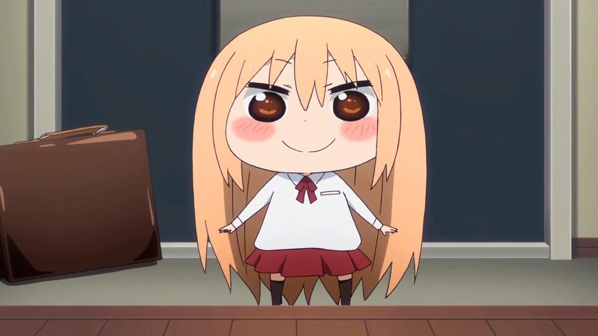 Умару Дома. Аниме «Двуличная сестренка Умару». (многие считают, что она не моется).