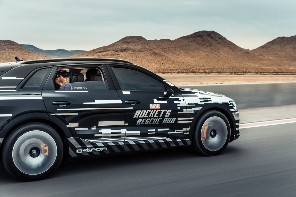 Audi r8 e tron Tony Stark