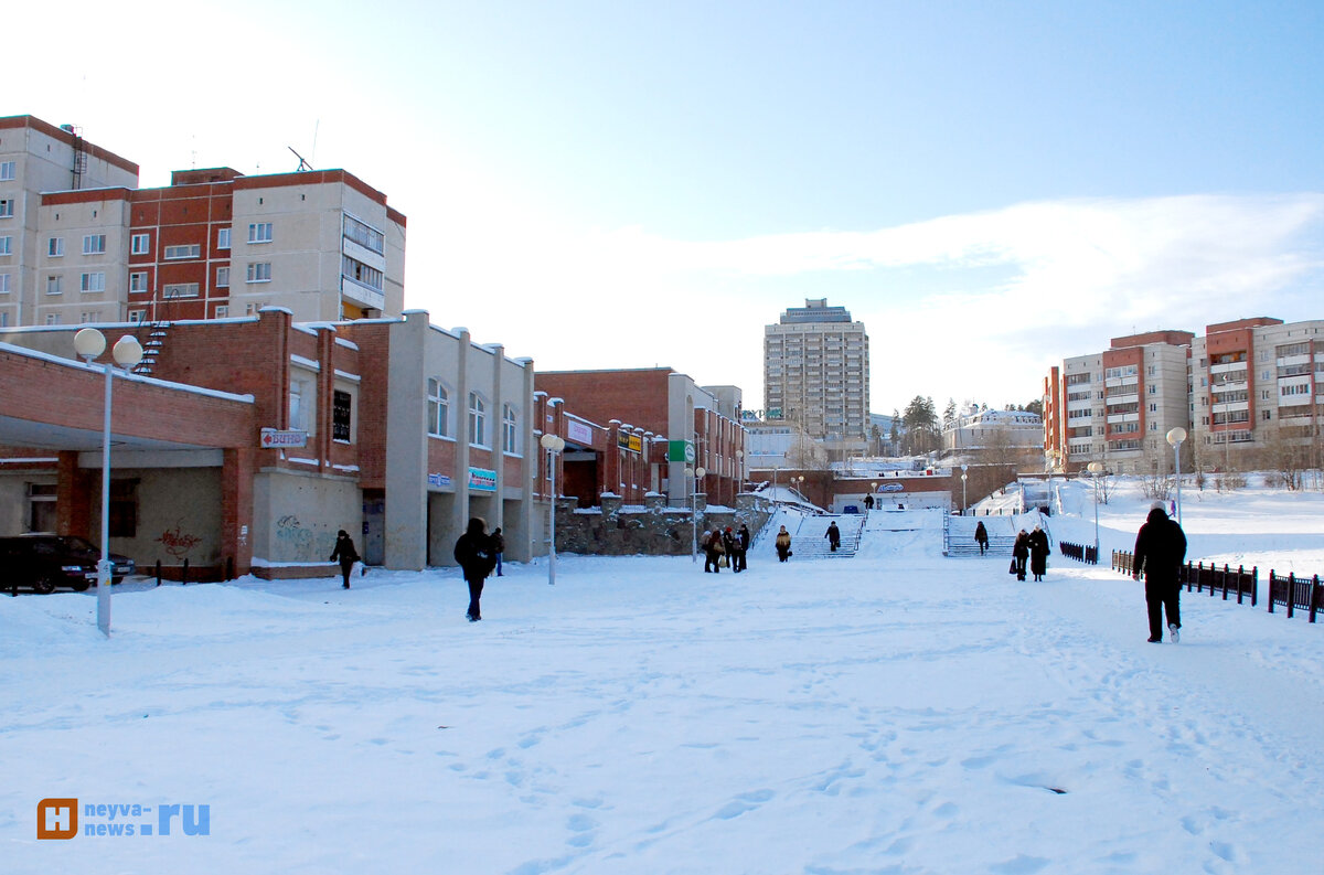 Эспланада в Привокзальном районе.
