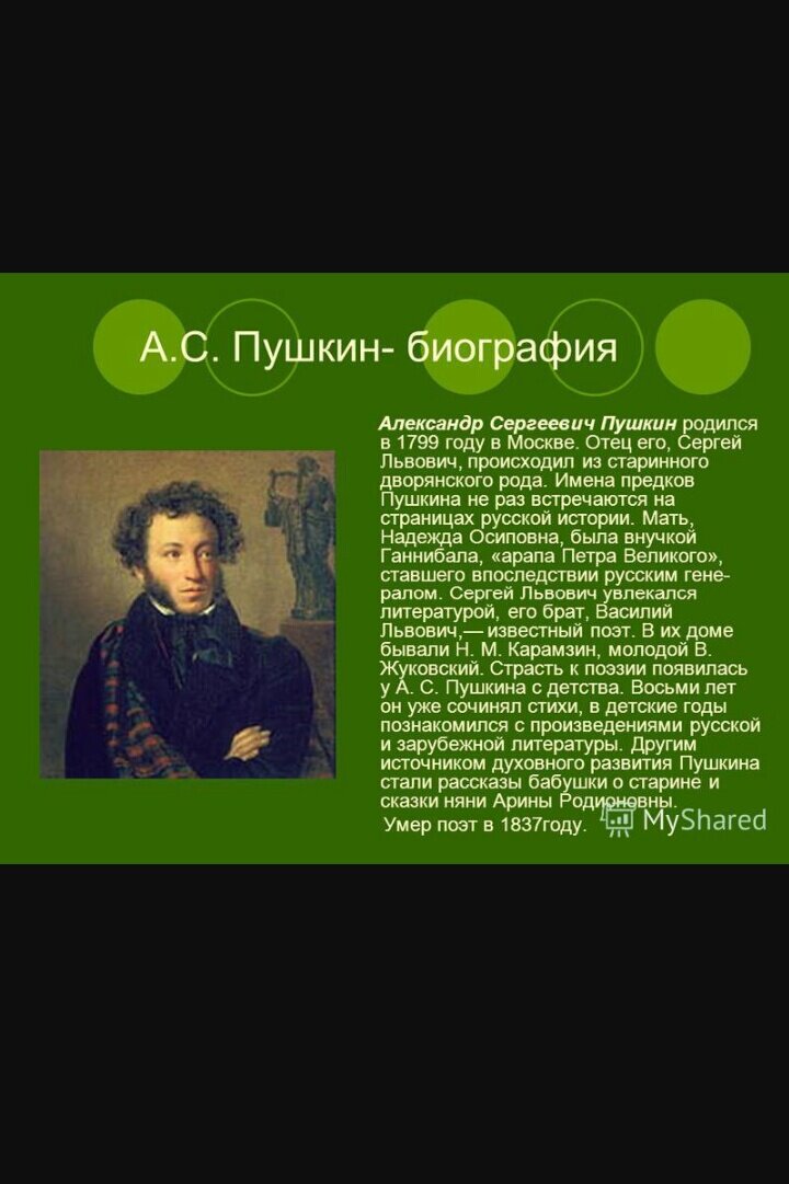 Вспомните дату рождения пушкина напишите небольшой очерк. Краткая биография Пушкина. Биография о Пушкине. Сообщение о Пушкине.