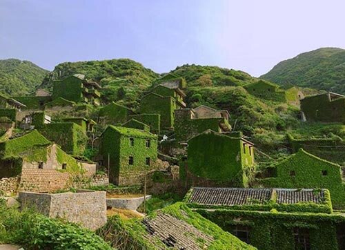 Деревня в Китае, которая проиграла природе