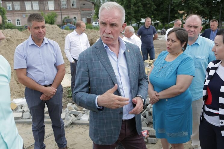 Сергей Морозов в Димитровграде, 16 июня 2019 года