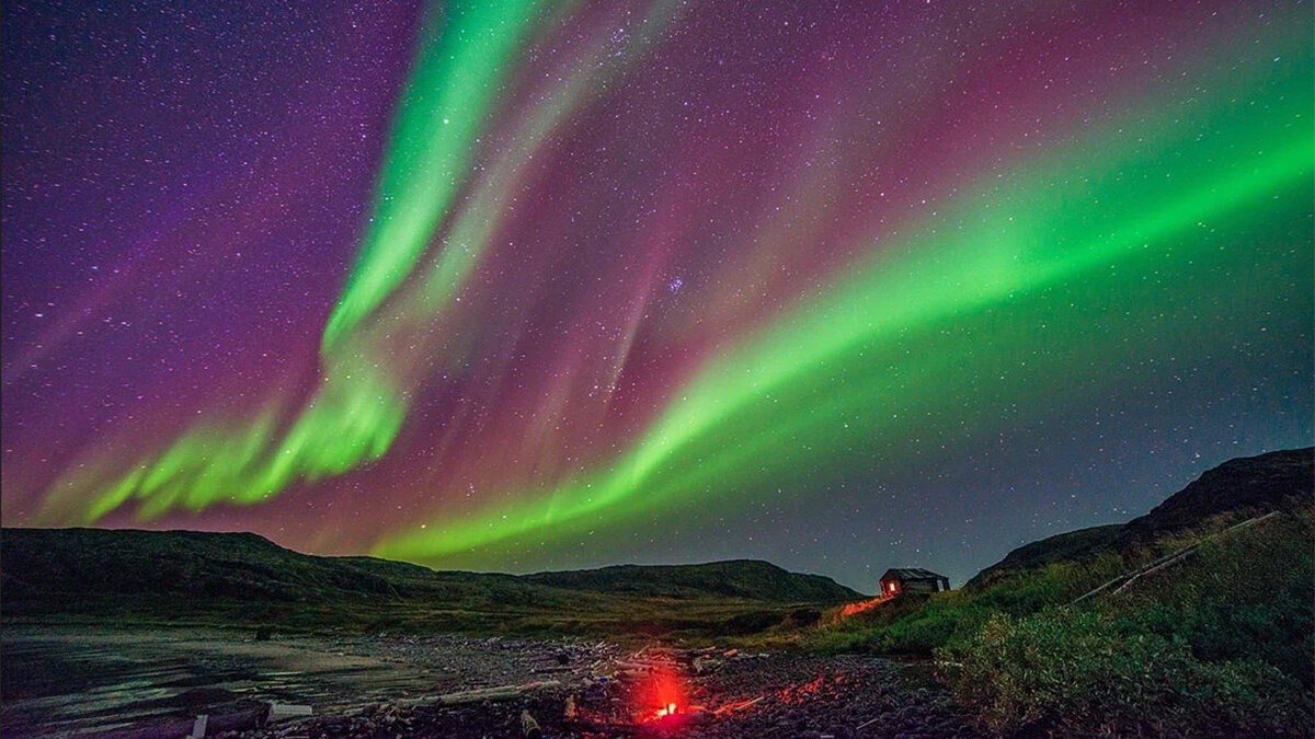полярные сияния возникают. появление северного сияния.
