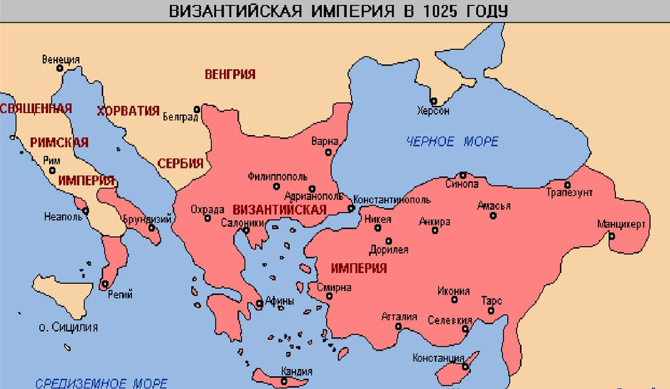 Византийская Империя в 1025 году. Византийская Империя 5 века. Византия в 10 веке карта. Византийская Империя в средние века карта.