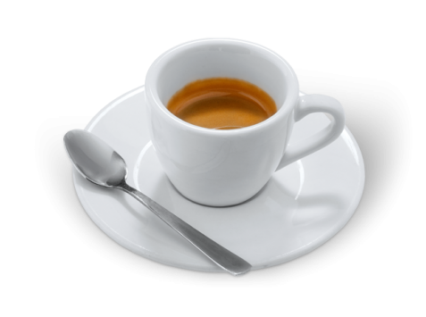 Классическая чашка под эспрессо объёмом 60 мл. 