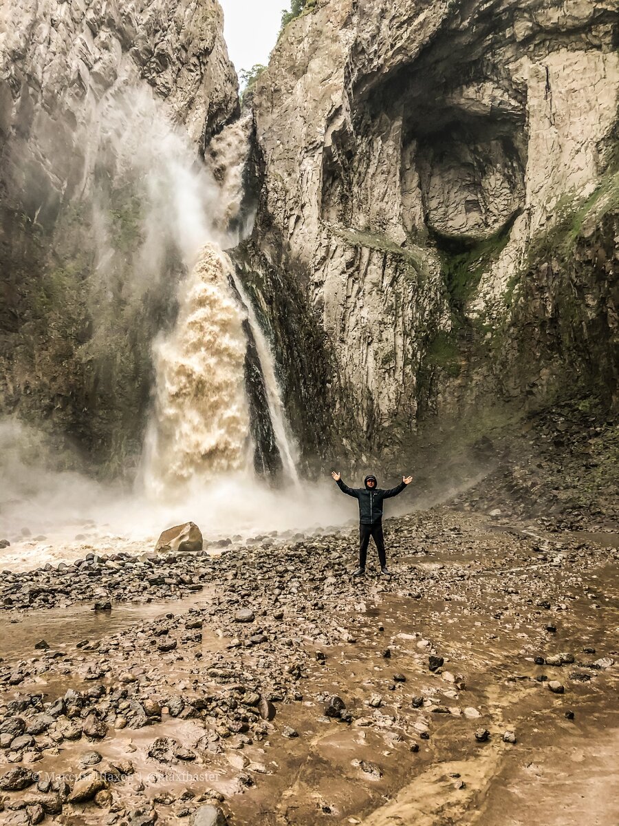 Водопад Каракая Су в Джилы Су