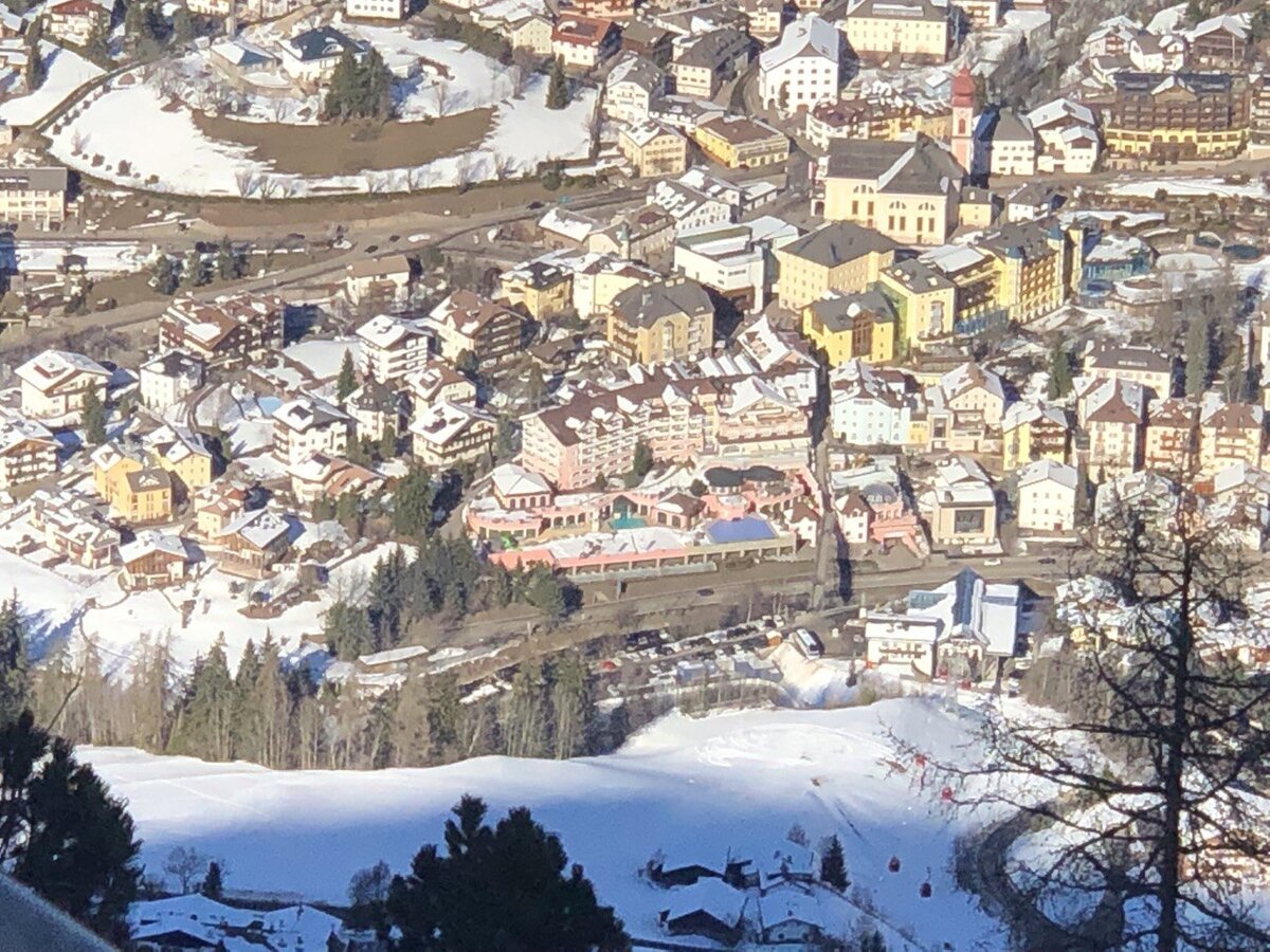 Ортизеи. Вид с подъёмника Alpe Di Siusi
