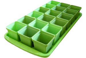 Кассеты с поддонами для выращивания рассады