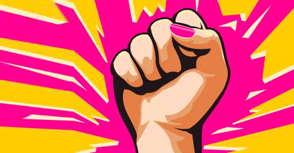 Иллюстрация на тему "Феминизм"