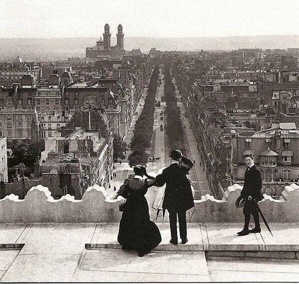 Париж 1900 год.